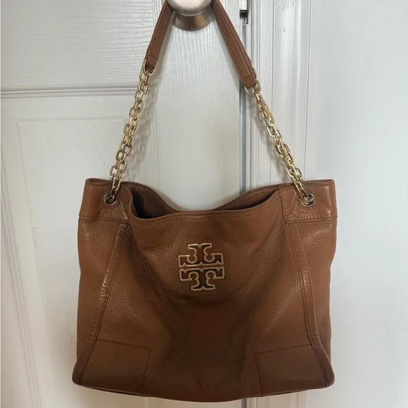 Tory Burch Tan Leather Shoulder Bag Set - Picture 2 of 11
